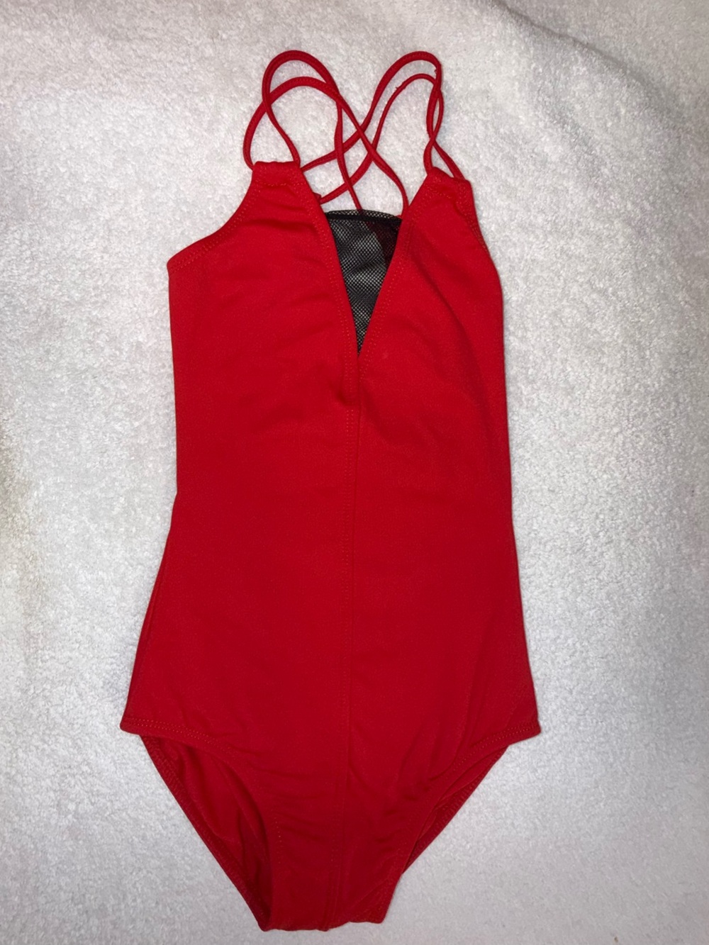 Honeycut Girls' Red Dance Leotard Size XXS